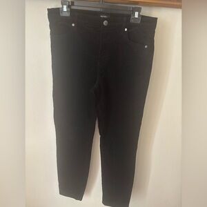 Well Worn Black VelvetCorduroy Pants.